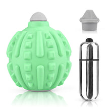 Load image into Gallery viewer, Electric Fascia Ball Acupoint Massage Muscle Relaxation Vibration Massage Ball Double Head Interchangeable Solid Fascia Ball