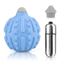 Load image into Gallery viewer, Electric Fascia Ball Acupoint Massage Muscle Relaxation Vibration Massage Ball Double Head Interchangeable Solid Fascia Ball