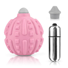Load image into Gallery viewer, Electric Fascia Ball Acupoint Massage Muscle Relaxation Vibration Massage Ball Double Head Interchangeable Solid Fascia Ball