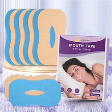 Load image into Gallery viewer, Children Adult Sleep Mouth Strips Anti-snoring Breathing Correction Stickers Physical Improving Mouth Breathing Soft Mouth Strips