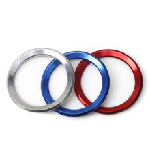 Load image into Gallery viewer, Car Decoration Aluminum Alloy Ring Steering Wheel Circle Sticker Interior Styling for BMW X1 X2 X3 X5 X6 X7 1 3 5 7 Series