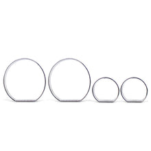 Load image into Gallery viewer, 4Pcs Chrome Car Gauge Dash Circle Styling Cover Trim Speedometer AC Rings for BMW E46 M M3 98-07 Interior Accessories