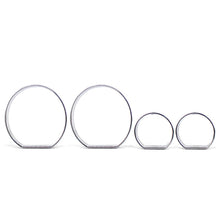 Load image into Gallery viewer, 4Pcs Chrome Car Gauge Dash Circle Styling Cover Trim Speedometer AC Rings for BMW E46 M M3 98-07 Interior Accessories