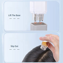 Load image into Gallery viewer, Liquid Guide Applicator Scalp Head Applicator Hair Tonic Scalp Applicator Roller Ball Massager Essential Oil Massage Scalp Applicator