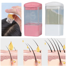Load image into Gallery viewer, Liquid Guide Applicator Scalp Head Applicator Hair Tonic Scalp Applicator Roller Ball Massager Essential Oil Massage Scalp Applicator