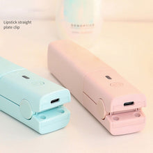Load image into Gallery viewer, Portable Mini Cute USB Straight Hair Stick Hair Straightener Dormitory Small Power Splint Fluffy Bangs Straight Hair Curling