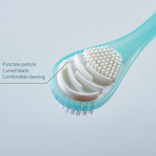 Load image into Gallery viewer, Double Sided Tongue Scraper Tongue Cleaner Brush Soft Silicone Tongue Cleaning Tool Tongue Scraper Oral Health Care Tool