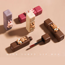 Load image into Gallery viewer, Cute Cartoon Red Matte Velvet Lip Gloss Liquid Lipstick Lasting Elegant Mud Lip Mousse Non-stick Cup Lip Tint Clay Makeup