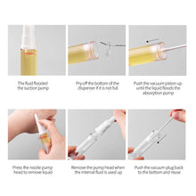 Load image into Gallery viewer, 5/10/15ml Vacuum Liquid Foundation Travel Bottle Eye Cream Bottle Travel Portable Refillable Bottles Cosmetics Split Bottle