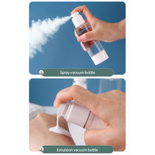 Load image into Gallery viewer, 15/30/50/80ml Vacuum Liquid Foundation Travel Bottle Eye Cream Bottle Travel Portable Refillable Bottles Cosmetics Split Bottle