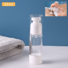 Load image into Gallery viewer, 15/30/50/80ml Vacuum Liquid Foundation Travel Bottle Eye Cream Bottle Travel Portable Refillable Bottles Cosmetics Split Bottle