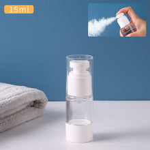 Load image into Gallery viewer, 15/30/50/80ml Vacuum Liquid Foundation Travel Bottle Eye Cream Bottle Travel Portable Refillable Bottles Cosmetics Split Bottle