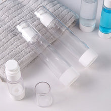 Load image into Gallery viewer, 15/30/50/80ml Vacuum Liquid Foundation Travel Bottle Eye Cream Bottle Travel Portable Refillable Bottles Cosmetics Split Bottle