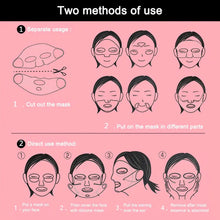 Load image into Gallery viewer, Separable Reusable Ear Hanging Double Lift V-face Facial Mask Mask Silicone Facial Mask Beauty Skin Care Products