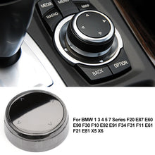 Load image into Gallery viewer, Car Multimedia Button Knob Cover Interior For BMW 1 3 4 5 7 Series F20 E87 E60 E90 F30 F10 E92 E91 F34 F31 F11 E61 F21 E81 X5 X6