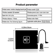Load image into Gallery viewer, Car Wireless Charger Mobile Phone Fast Charging Holder 15W Charger Board for Honda Civic X 10th 11th Gen 2016-2023 Interior Accessories