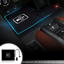 Load image into Gallery viewer, Car Wireless Charger Mobile Phone Fast Charging Holder 15W Charger Board for Honda Civic X 10th 11th Gen 2016-2023 Interior Accessories