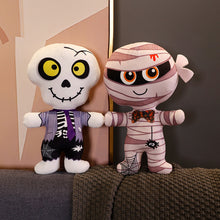 Load image into Gallery viewer, 30cm Halloween Plush Toys Horrible Pumpkin Vampire Mummy Dolls Stuffed Soft Toy for Kids Home Decoration Plush Doll