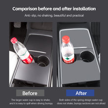 Load image into Gallery viewer, Car Interior Cup Holder Central Control Cup Holder Drink Holder Accessories For Tesla Model 3 /Model y 2021 - 2023