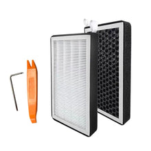 Load image into Gallery viewer, 2Pcs HEPA Activated Carbon Car Air Filter Air Conditioner Filter Element Replacement For Tesla Model 3 Model Y 2023