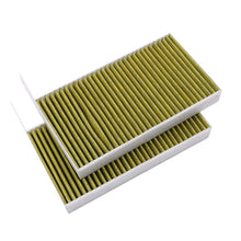 Load image into Gallery viewer, 2Pcs Car Air Filter Air Conditioner Cabin Filter with Activated Carbon Replacement for Tesla Model 3/Y 1107681-00-A