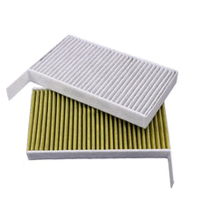 Load image into Gallery viewer, 2Pcs Car Air Filter Air Conditioner Cabin Filter with Activated Carbon Replacement for Tesla Model 3/Y 1107681-00-A