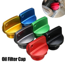 Load image into Gallery viewer, M20x2.5mm CNC Motorcycle Oil Filler Cap Engine Oil Filler Screw Cover Plug For Honda CR125r CRF150R CB250F CB400 Yamaha MT09 T-MAX XSR900 Kawasaki ZXR750 Z900RS Suzuki
