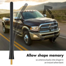 Load image into Gallery viewer, 2.5/7inch Rubber Car Roof Radio Antenna Mast FM AM Roof Mount Antenna With Screws Vehicle Accessories Tools