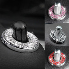 Load image into Gallery viewer, 4Pcs Crystal Car Door Bolt Lock Pin Switch Button Ring Lift Bolt Sticker For Mercedes Benz E C GLC Class Accessories
