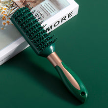 Load image into Gallery viewer, Hair Massage Air Cushion Comb Brush Scalp Hairbrush Detangle Anti Static Salon SPA Hairdressing Styling Tool Oval Round Shape Comb
