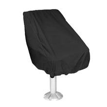 Load image into Gallery viewer, 210D Waterproof Foldable Boat Seat Cover Ship UV Resistant for Yacht Captain Chair Elastic Closure Dustproof Protection Outdoor