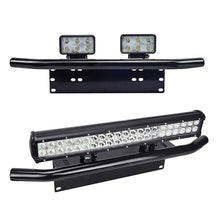 Load image into Gallery viewer, Car License Plate Frame Off Road Front Frame for Numbers Light Bar Mount Bumper Holder Brackets Accessories