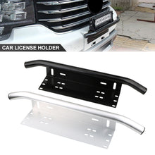 Load image into Gallery viewer, Car License Plate Frame Off Road Front Frame for Numbers Light Bar Mount Bumper Holder Brackets Accessories