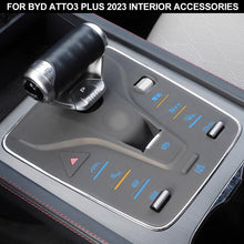 Load image into Gallery viewer, Car Central Control Panel Button Key Silicone Sticker Protective Pad Console Trim For BYD Atto3 Plus 2023 Interior Accessories