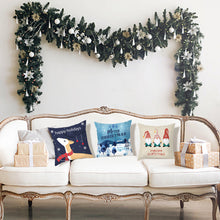 Load image into Gallery viewer, 45cm Christmas Cushion Cover Pilllowcase Christmas Elk Santa Claus Printing Pillow Case for Sofa Cushion Christmas Party Decoration
