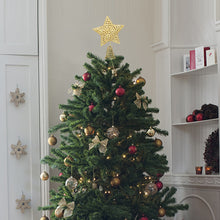 Load image into Gallery viewer, Christmas Tree Topper Glittering Five-Pointed Star Treetop Topper Xmas Tree Decor Ornament Christmas Decorations for Tree