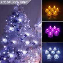 Load image into Gallery viewer, 50pcs LED Balloon Lights Tiny Ball Lights for Balloon Mini Round Led Ball Lamp for Bar Lantern Christmas Wedding Party Decor