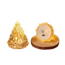 Load image into Gallery viewer, LED Candle Night Light Flameless Christmas Lamp Event Party Home Decor Crystal Candle Lamp Realistic Battery Operated Candle for Wedding Home Table Decoration