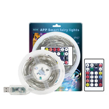Load image into Gallery viewer, 5m/10m Smart APP Control LED Light String Christmas Tree Lights Fairy Garland Xmas RC Strip Light Home Room Decoration Outdoor Light 5V