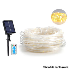 Load image into Gallery viewer, 20m/50m Solar LED Light String Christmas Tree Lights Outrdoor Fairy Garland Garden Xmas Strip Light Home Decoration Outdoor Light