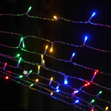 Load image into Gallery viewer, 350LED EU/US Plug LED Light String Christmas Tree Lights Outdoor Star Waterfall Fairy Garland Lights Garden Xmas Strip Light Home Decoration Outdoor Light