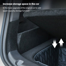 Load image into Gallery viewer, Car Rear Trunk Organizer Side Bin Storage Divider Passenger Clapboard For Tesla Model 3 Y 2021-2023 Internal Accessories