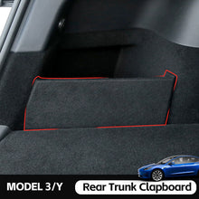 Load image into Gallery viewer, Car Rear Trunk Organizer Side Bin Storage Divider Passenger Clapboard For Tesla Model 3 Y 2021-2023 Internal Accessories