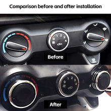 Load image into Gallery viewer, 2Pcs Car AC Heat Control Switch Knobs Air Conditioning Knob For Hyundai Solaris 2017 - 2021 Kia Rio K2 KX Cross