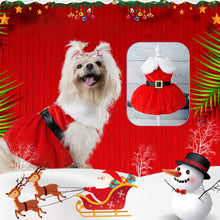 Load image into Gallery viewer, Christmas Style Pet Vest Pleuche Pet Puppy Dog Clothes for Small Dogs Pet Dog Vest Pet T-Shirt Pet Clothing Winter