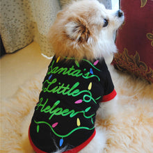 Load image into Gallery viewer, Christmas Print Pet Vest Cartoon Print Pet Puppy Dog Clothes for Small Dogs Pet Dog Vest Pet T-Shirt Pet Clothing