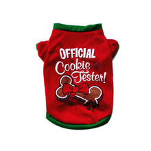 Load image into Gallery viewer, Christmas Print Pet Vest Cartoon Print Pet Puppy Dog Clothes for Small Dogs Pet Dog Vest Pet T-Shirt Pet Clothing