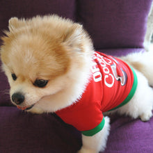 Load image into Gallery viewer, Christmas Print Pet Vest Cartoon Print Pet Puppy Dog Clothes for Small Dogs Pet Dog Vest Pet T-Shirt Pet Clothing