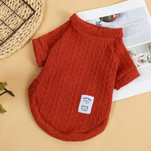 Load image into Gallery viewer, Puppy Dog Knitted Sweater Pet Cat Warm Winter Classic Sweaters Small Dogs Kitten Cats Soft Knitwear Apparel