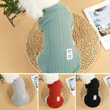 Load image into Gallery viewer, Puppy Dog Knitted Sweater Pet Cat Warm Winter Classic Sweaters Small Dogs Kitten Cats Soft Knitwear Apparel